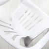 Palmiye plastik sandalye (beyaz)