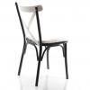 Paris Thonet Metal Sandalye Beyaz