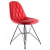 Aymes Eyfel Ayaklı Sandalye Kırmızı