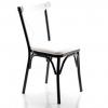 Paris Thonet Metal Sandalye Beyaz