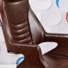 Wagner Müdür Ve Yönetici Koltuğu (Koyu Kahverengi Deri)