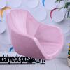 Focus Beyaz Plastik Ayaklı Çalışma Koltuğu ( Pembe BabyFace Kumaş )