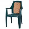 Lodos Kollu Plastik Sandalye Yeşil