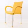 Roma plastik sandalye sarı