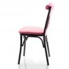 Paris Thonet Metal Sandalye Pembe