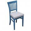 Solan Ahşap Sandalye Mavi