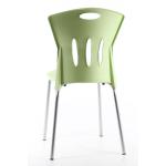 Stella plastik sandalye Yeşil