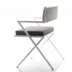 Lang Metal Sandalye Beyaz İskelet