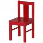Ahşap Çocuk Sandalyesi Kırmızı