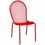 Sahra Metal Sandalye Kırmızı