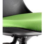 Swella Çemberli Bar Sandalyesi Siyah Yeşil