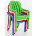 Plastik çocuk sandalyesi yeşil