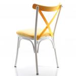 Paris Thonet Metal Sandalye Sarı