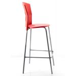 Stella Bar sandalyesi kırmızı 75 h