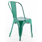 Tolix Kolsuz Metal Sandalye Yeşil