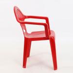 kollu plastik çocuk sandalyesi kırmızı