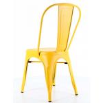 Tolix Kolsuz Metal Sandalye Mat Sarı (sınırlı adet)