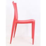 İtaly poliproplen sandalye kırmızı