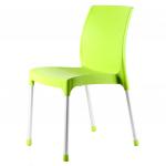 Leon Kolsuz Poliproplen Sandalye Yeşil