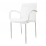 Roma Plastik Sandalye Beyaz