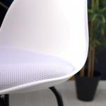 Swella Sabit Ayaklı Bar Sandalyesi 75H (Beyaz)