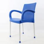 Roma plastik sandalye mavi