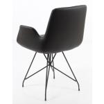 Montera Eyfel Ayaklı Sandalye Siyah