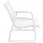 Skay Kollu Rattan Sandalye Beyaz