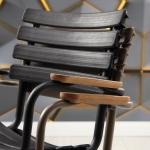 Akdeniz Kollu Sandalye Siyah