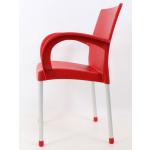 Roma Plastik Sandalye Kırmızı