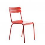 Tiamat Metal Sandalye Kırmızı