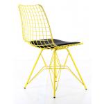 Aymes Metal Sandalye Sarı