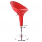 New Astra Kaplamalı Bar Sandalyesi Kırmızı