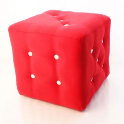 Zar puf koltuk kırmızı