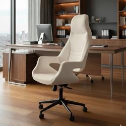 Wagner Müdür Ve Yönetici Koltuğu ( Kırık Beyaz )