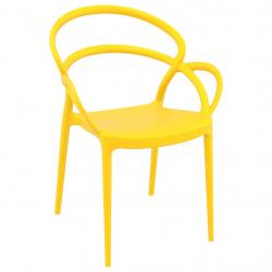 Milass Kollu PP Sandalye Sarı