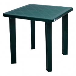 70x70 Kenardan ayaklı Plastik masa yeşil
