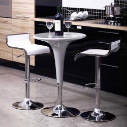 Milano Bar Sandalyesi Beyaz (Kampanyalı)