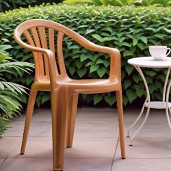 Palmiye plastik sandalye Teak