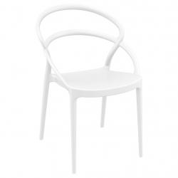 Milass Kolsuz PP Sandalye Beyaz