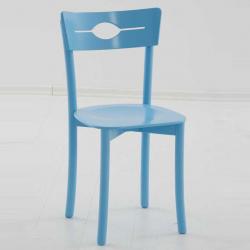 Thonet Ahşap Sandalye Mavi