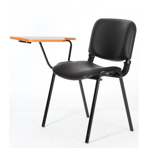 Form Mercan Tablalı Konferans Sandalyesi Siyah