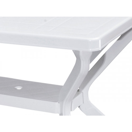70x110 Demonte Ayaklı Plastik Masa Beyaz