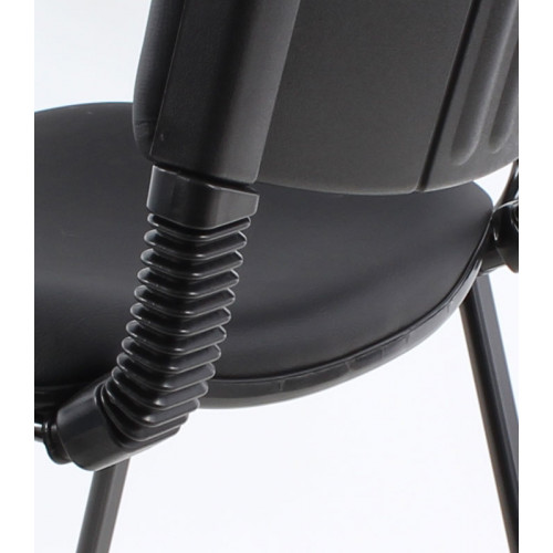 Form Konferans Sandalyesi Siyah