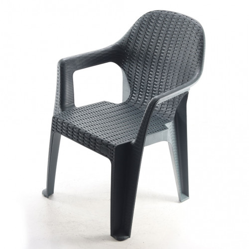 3.25 Kg Lavinya Kollu Plastik Sandalye Yeşil