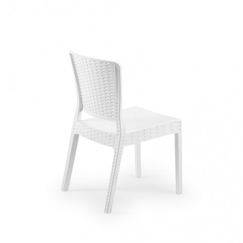 Antares Rattan Sandalye Beyaz