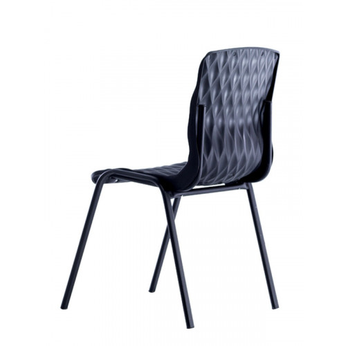 Form Poliproplen Sandalye Siyah