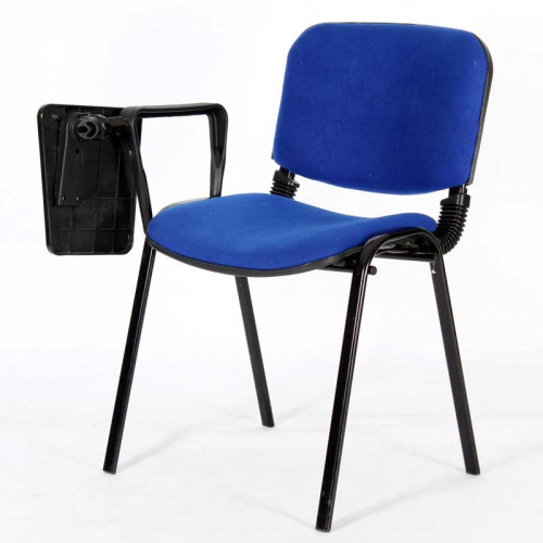 Form Hareketli Kollu Konferans Sandalyesi (Mavi Kumaş)