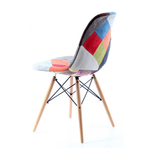 Aymes ahşap sandalye patchwork (YENİ)