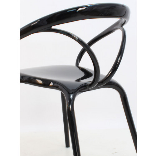 Bird polikarbon sandalye siyah